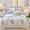 91家纺网 家纺一手货源 找家纺 （总）眠屿 2022新款牛奶绒花边系列床单床裙床笠四件套
