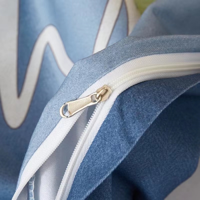 91家纺网 家纺一手货源 找家纺 金纱玉纺2022新款全棉生态大版磨毛四件套 秋暮庭-兰