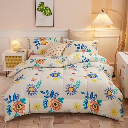 91家纺网 家纺一手货源 找家纺 （总）欧喜璐2022网供爆款直播亲肤棉冬被芯