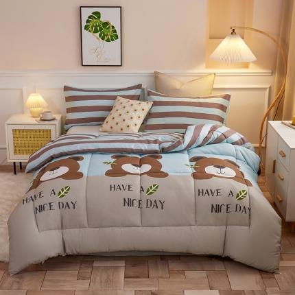 91家纺网 家纺一手货源 找家纺 （总）欧喜璐2022网供爆款直播亲肤棉冬被芯