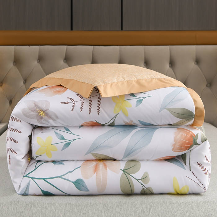 91家纺网 家纺一手货源 找家纺 圣楚 2024新馨柔羽丝绒冬被春秋被子被芯直播电商爆款 浪漫之约