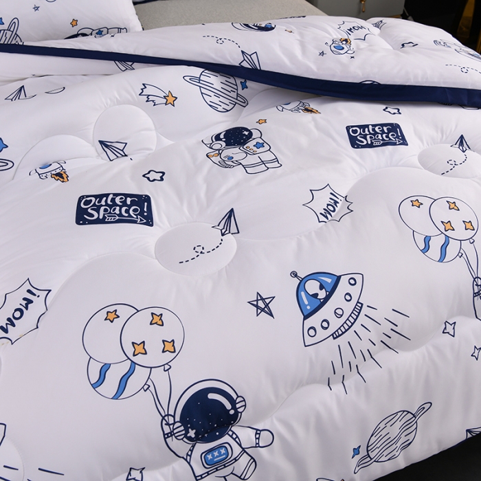 91家纺网 家纺一手货源 找家纺 圣楚 2024新馨柔羽丝绒冬被春秋被子被芯直播电商爆款 太空梦想