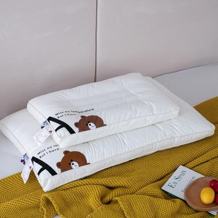 （总）鑫辰家纺 2022全棉卡通定位枕芯枕头儿童枕