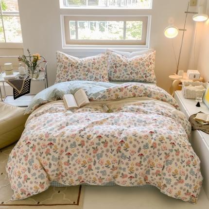 91家纺网 家纺一手货源 找家纺 （总）昔可家纺2022新款嵌绳全棉套件组图一