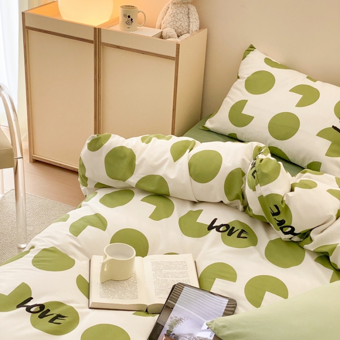 91家纺网 家纺一手货源 找家纺 昔可 2022新款全棉四件套新款影棚图 日光岛屿