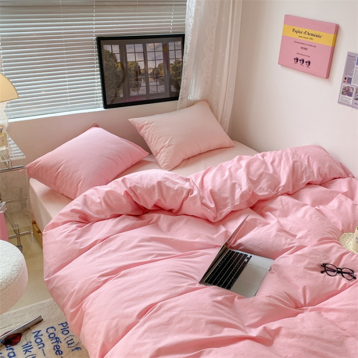 91家纺网 家纺一手货源 找家纺 （总）昔可 2022新款40支13372全棉水洗棉混搭四件套