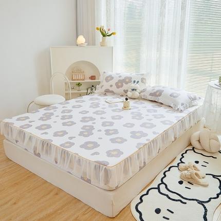 91家纺网 家纺一手货源 找家纺 （总）金丝鸟 2022新款全棉花边床笠