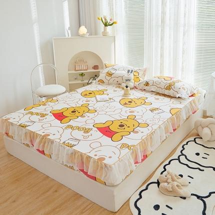 91家纺网 家纺一手货源 找家纺 （总）金丝鸟 2022新款全棉花边床笠