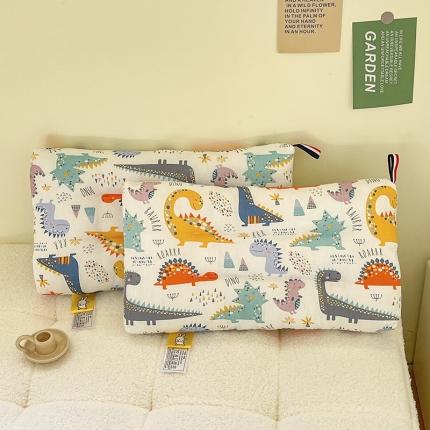 91家纺网 家纺一手货源 找家纺 宝晶枕芯 2022新款全棉儿童枕头可水洗儿童枕 侏罗纪