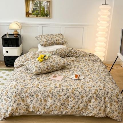 91家纺网 家纺一手货源 找家纺 （总）昔可2022新款嵌绳全棉四件套组图二