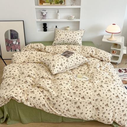 91家纺网 家纺一手货源 找家纺 （总）昔可2022新款嵌绳全棉四件套组图二