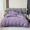 91家纺网 家纺一手货源 找家纺 棉生活 2022新款全棉磨毛宽边系列四件套 小香-紫
