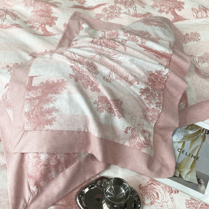 91家纺网 家纺一手货源 找家纺 （总）棉生活 2022新款全棉磨毛宽边系列四件套