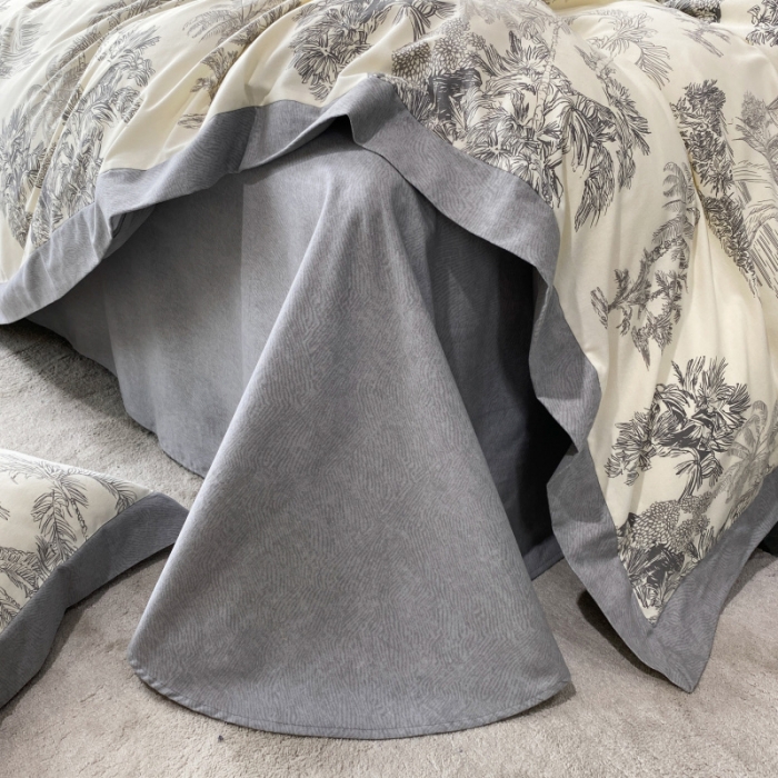 91家纺网 家纺一手货源 找家纺 棉生活 2022新款全棉磨毛宽边系列四件套 马德里