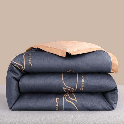 91家纺网 家纺一手货源 找家纺 （总）圣靓 2023新馨柔羽丝绒冬被春秋被子被芯直播电商爆款