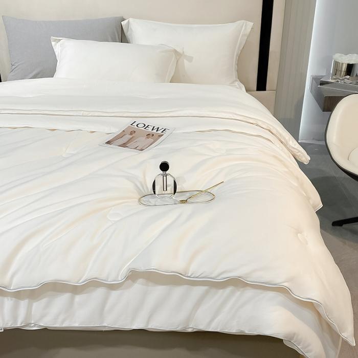 91家纺网 家纺一手货源 找家纺 （55%大豆）A类100支新疆长绒棉大豆拉链子母被全棉子母被 豆皇