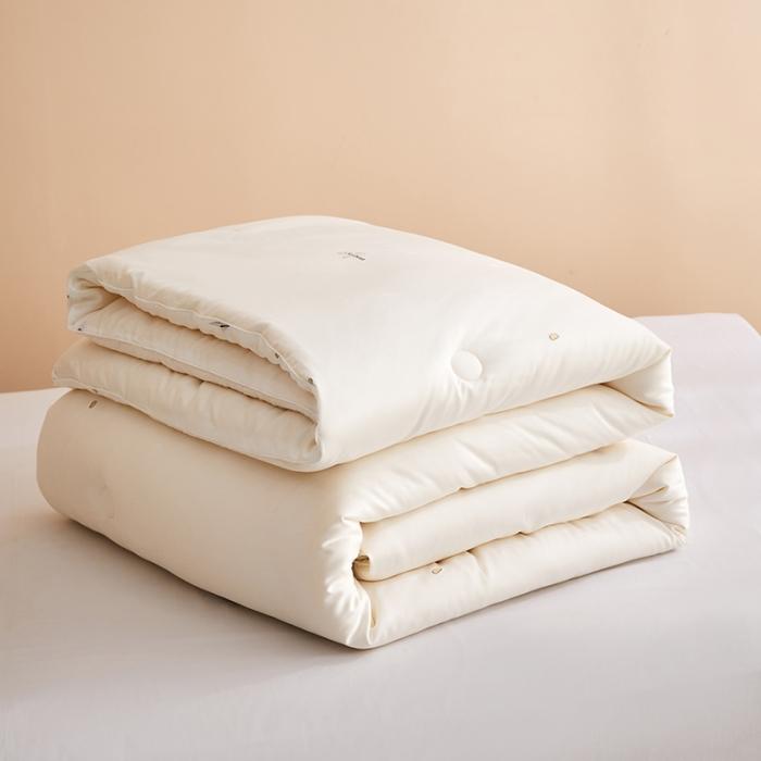 91家纺网 家纺一手货源 找家纺 新款蚕丝被蚕丝蛋白大豆被春秋被51%大豆蛋白纤维被加厚冬被 蚕丝大豆被图2