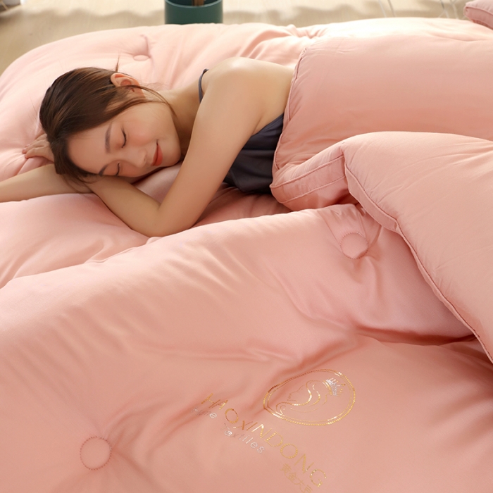 91家纺网 家纺一手货源 找家纺 （总）伊被源 2022新款优莱丝黄金大豆被被子被芯