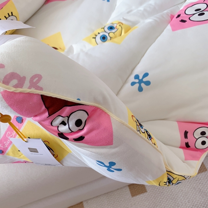 91家纺网 家纺一手货源 找家纺 (总)星期八 海绵宝宝春秋被冬被系列