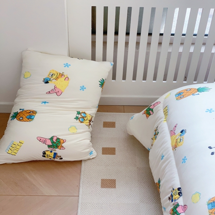 91家纺网 家纺一手货源 找家纺 星期八 海绵宝宝春秋被冬被系列 海绵宝宝乐园