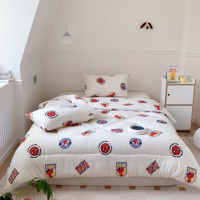 91家纺网 家纺一手货源 找家纺 (总)星期八 漫威春秋被冬被系列