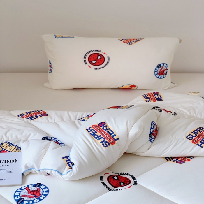 91家纺网 家纺一手货源 找家纺 (总)星期八 漫威春秋被冬被系列