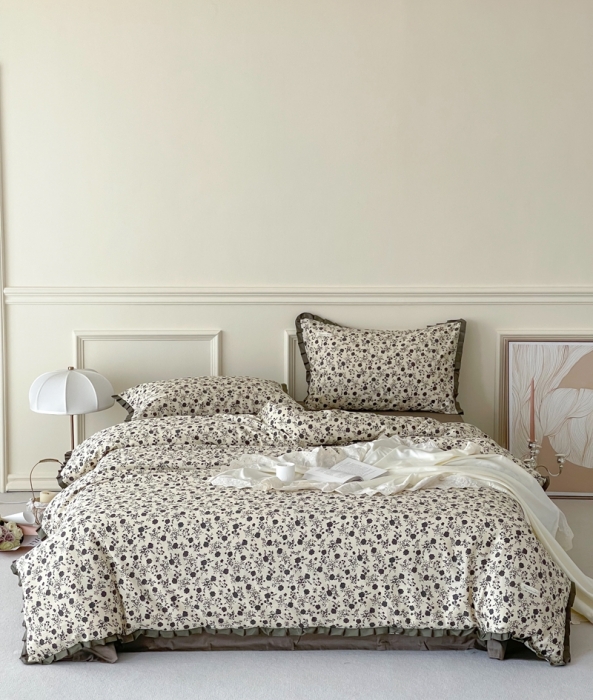 91家纺网 家纺一手货源 找家纺 （总）汇庭2022新款艾莎系列四件套第二批新花型（二）