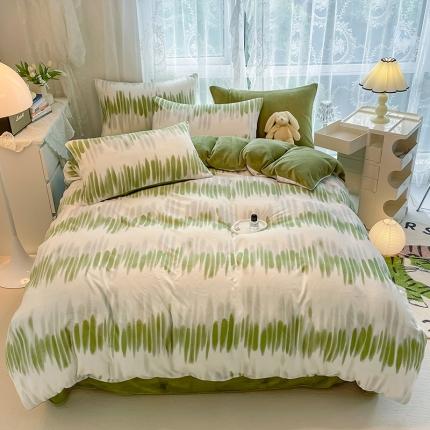 HL原创 2022新款牛奶绒印花基础款 趣生活