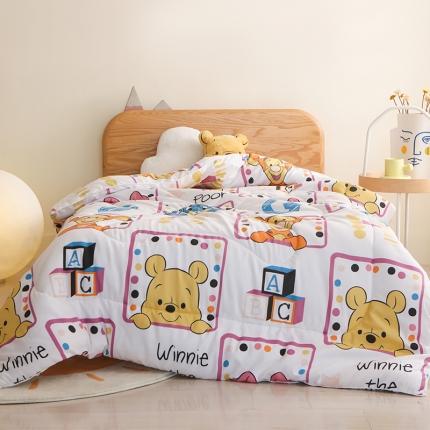 91家纺网 家纺一手货源 找家纺 (总) 嗨生活  2023新款迪士尼水洗棉春秋冬被儿童被子