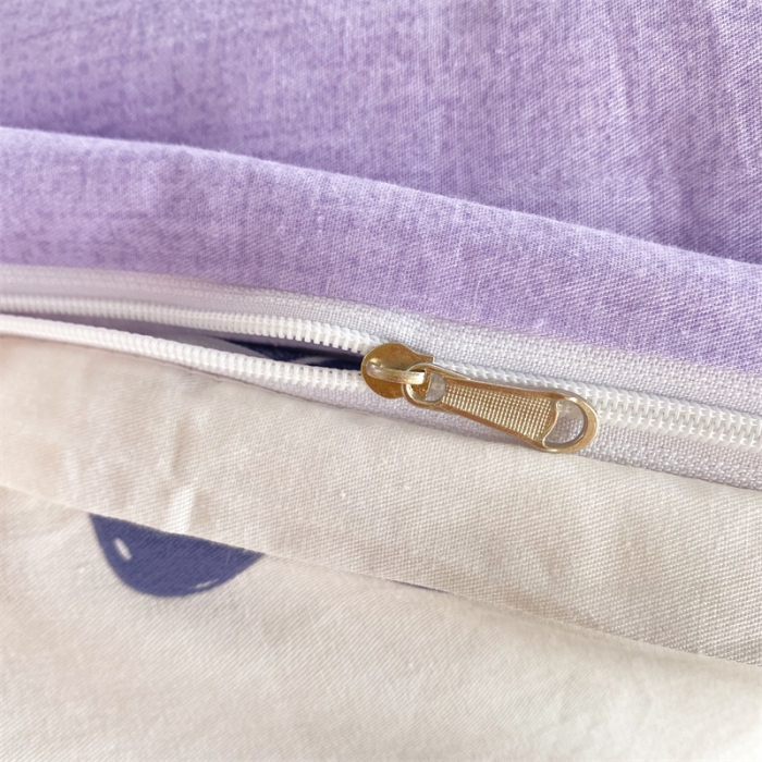 91家纺网 家纺一手货源 找家纺 多品 2023年新款13070暗线全棉四件套 幸运彩虹