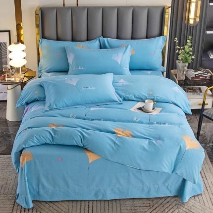 91家纺网 家纺一手货源 找家纺 （总）纽缦 2022新款纯棉磨毛加厚系列-床单四件套