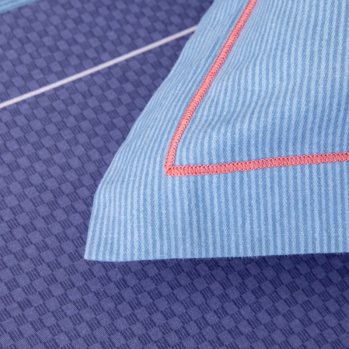 91家纺网 家纺一手货源 找家纺 纽缦 2022新款纯棉磨毛加厚系列-床单四件套 简约格调