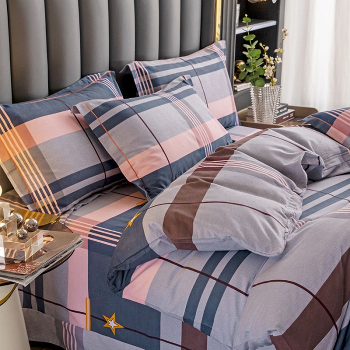 91家纺网 家纺一手货源 找家纺 纽缦 2022新款纯棉磨毛加厚系列-床单四件套 未来之星