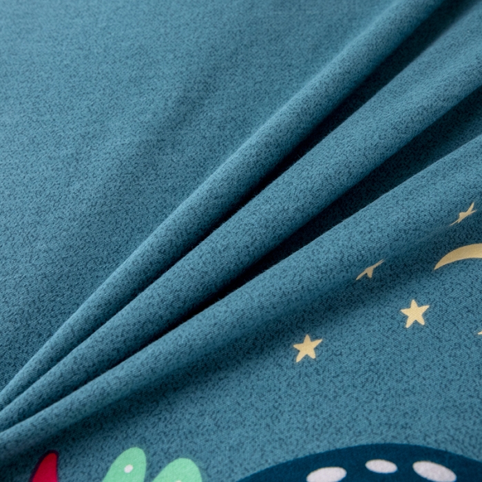 91家纺网 家纺一手货源 找家纺 纽缦 2022新款纯棉磨毛加厚系列-床单四件套 小恐龙