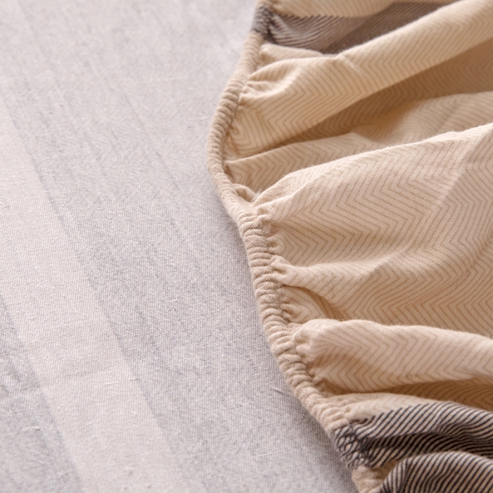 91家纺网 家纺一手货源 找家纺 纽缦 2022新款纯棉磨毛加厚系列-床笠四件套 迈凯伦