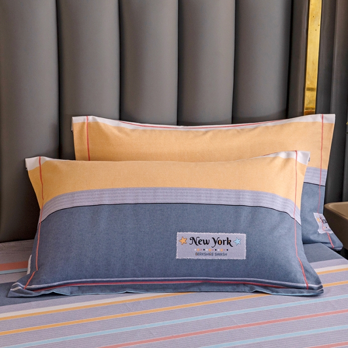 91家纺网 家纺一手货源 找家纺 纽缦 2022新款纯棉磨毛加厚系列-床裙四件套 炫彩时光-粉