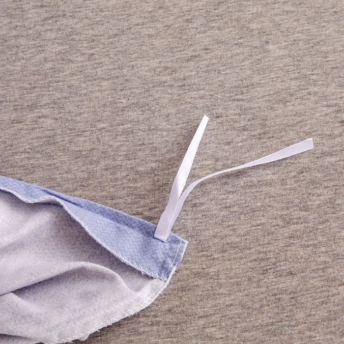 91家纺网 家纺一手货源 找家纺 纽缦 2022新款纯棉磨毛加厚系列-床裙四件套 奇遇森林-灰