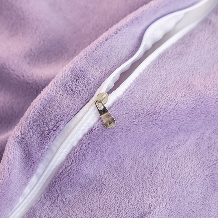 91家纺网 家纺一手货源 找家纺 凡客家居 2022新款牛奶绒立体绣花四件套 星际潮牌-仙紫