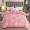 91家纺网 家纺一手货源 找家纺 纽缦  2022新款纯棉磨毛加厚系列-单被套 叶语-粉