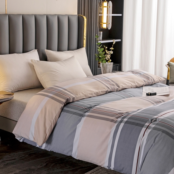 91家纺网 家纺一手货源 找家纺 纽缦  2022新款纯棉磨毛加厚系列-单被套 迈凯伦