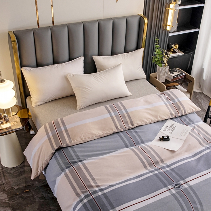 91家纺网 家纺一手货源 找家纺 纽缦  2022新款纯棉磨毛加厚系列-单被套 迈凯伦