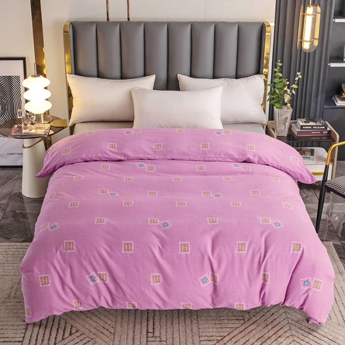 91家纺网 家纺一手货源 找家纺 纽缦  2022新款纯棉磨毛加厚系列-单被套 米洛