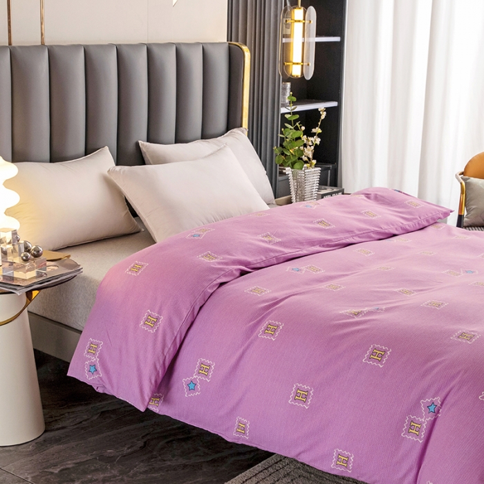 91家纺网 家纺一手货源 找家纺 纽缦  2022新款纯棉磨毛加厚系列-单被套 米洛