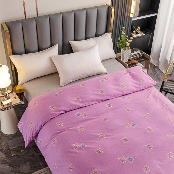 91家纺网 家纺一手货源 找家纺 纽缦  2022新款纯棉磨毛加厚系列-单被套 米洛