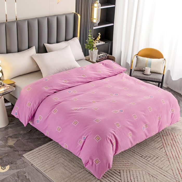 91家纺网 家纺一手货源 找家纺 纽缦  2022新款纯棉磨毛加厚系列-单被套 米洛