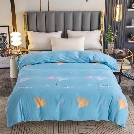 纽缦  2022新款纯棉磨毛加厚系列-单被套 萱梦-绿