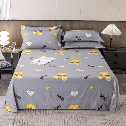 91家纺网 家纺一手货源 找家纺 （总）纽缦 2022新款纯棉磨毛加厚系列-单床单