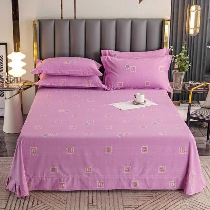 纽缦 2022新款纯棉磨毛加厚系列-单床单 米洛