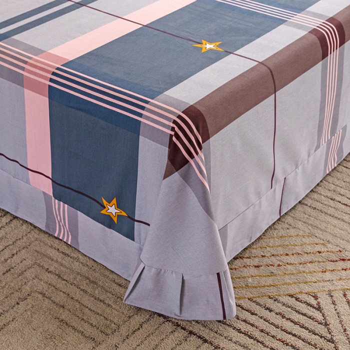 91家纺网 家纺一手货源 找家纺 纽缦 2022新款纯棉磨毛加厚系列-单床单 未来之星