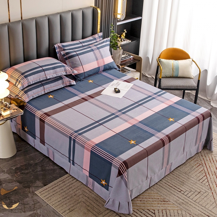 91家纺网 家纺一手货源 找家纺 纽缦 2022新款纯棉磨毛加厚系列-单床单 未来之星